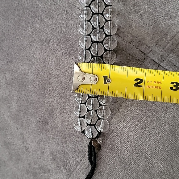 Clear Quartz Bead Bracelet - Picture 3 of 4